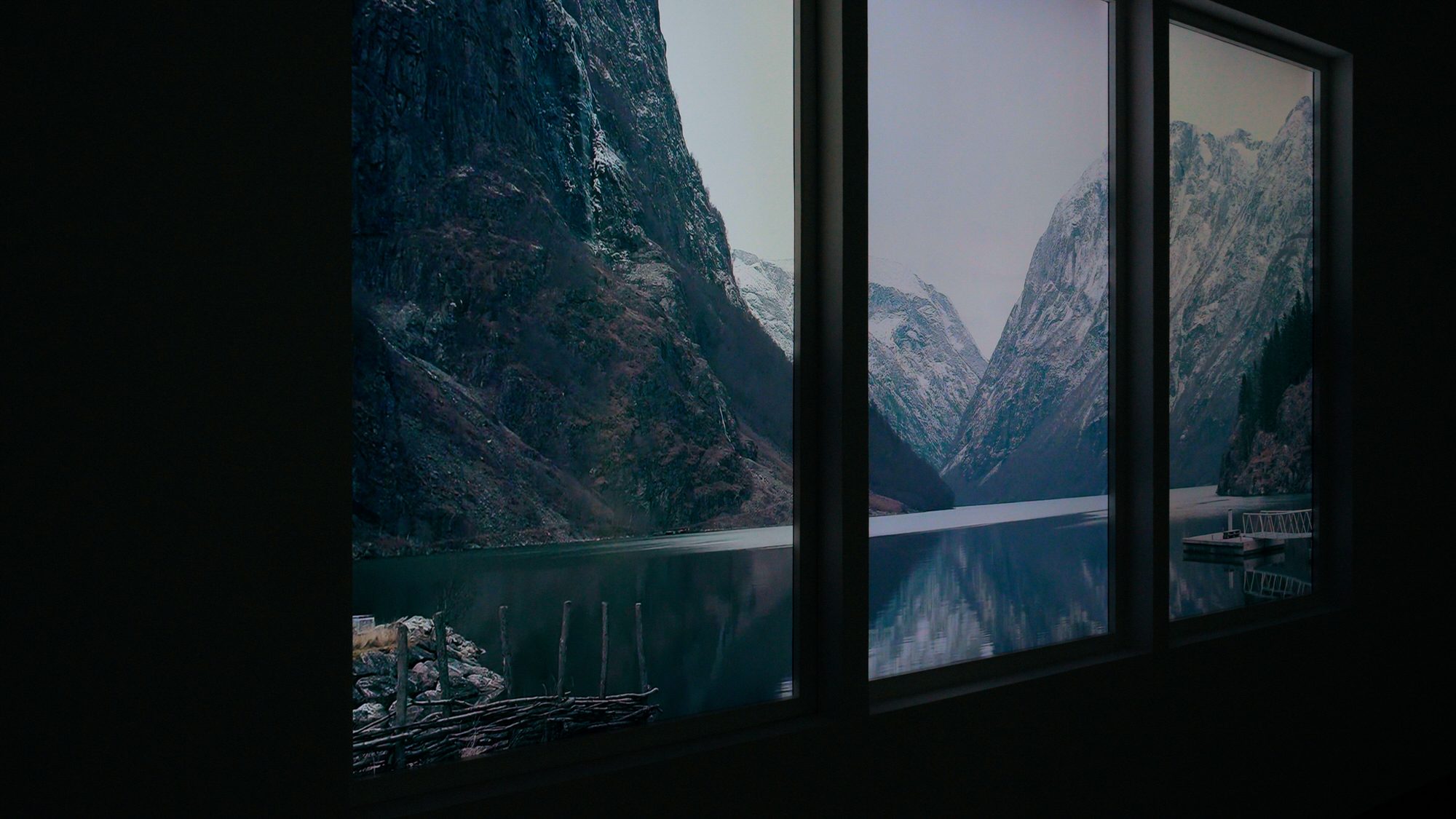 Sandra Mujinga, the three windows onto the fjord